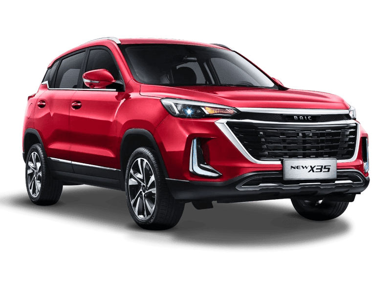 Купить BAIC X35 в Тюмени - Красный металлик