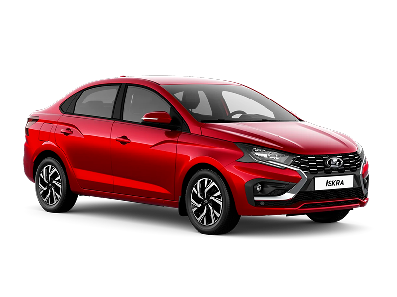 Купить Lada Iskra Седан в Тюмени - Бордовый "Фламенко" (181) - Металлик